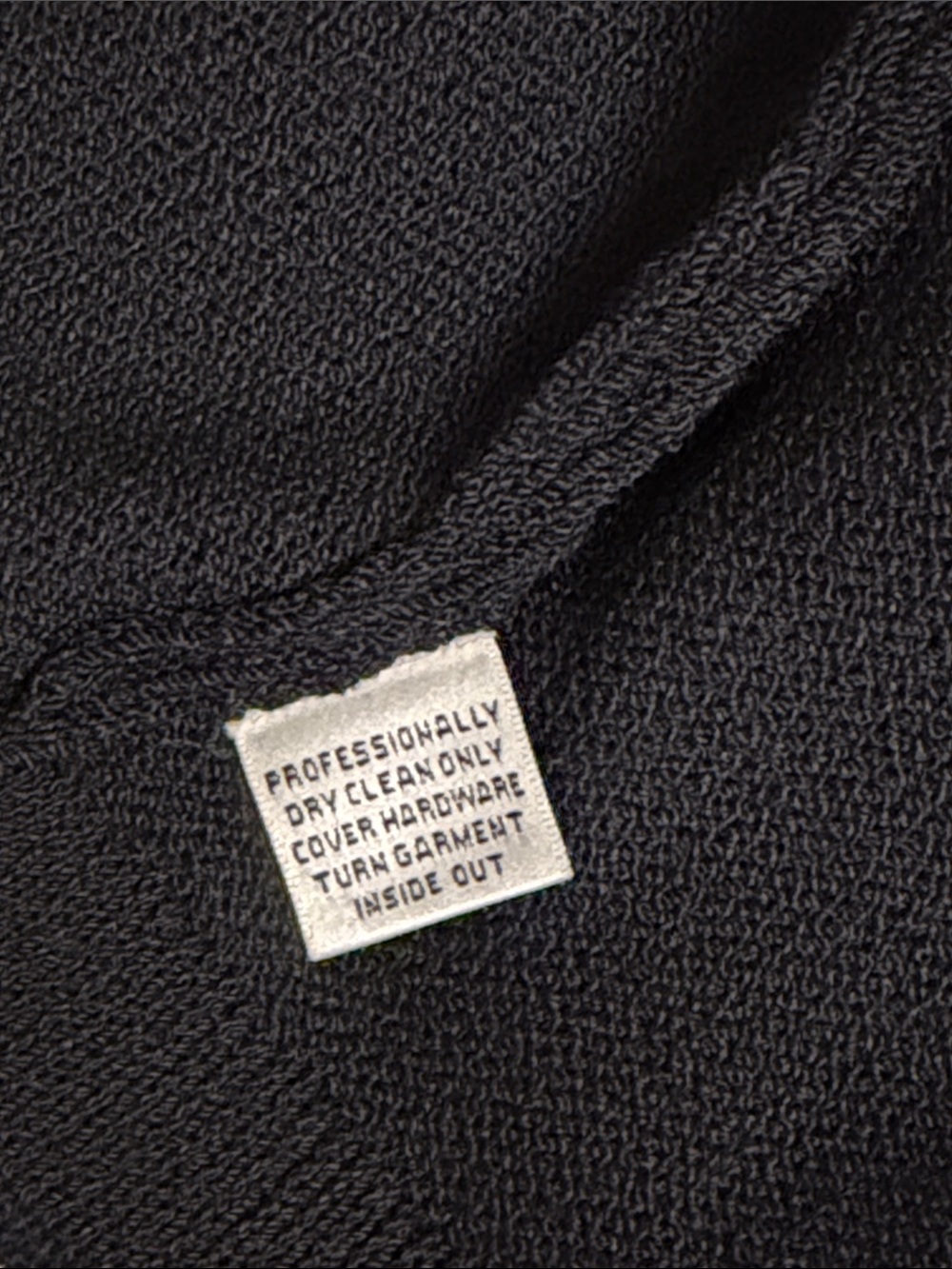 St. John Black Jacket with Royal Blue Trim - Picture 9 of 9